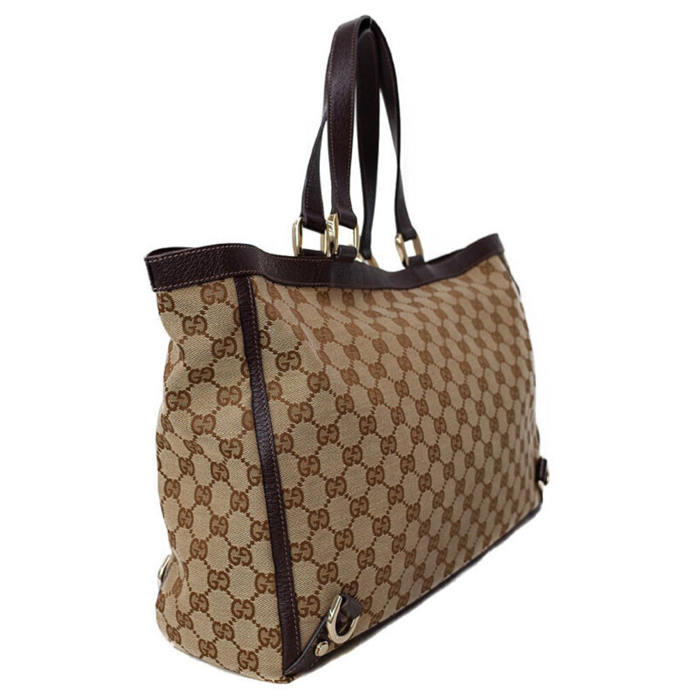 Gucci Bag GG Tote Canvas Abbey Line - Picture 1 of 9
